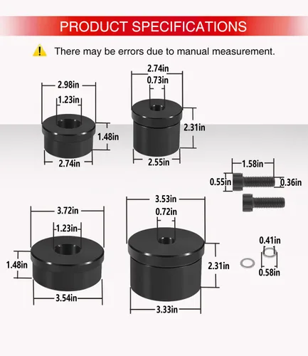 Miniatura 6 de 3164088 para Cummins Juego de herramientas de adaptador de cojinete de leva para ISX ISX15 QSX QSX15, kit de herramientas de instalación