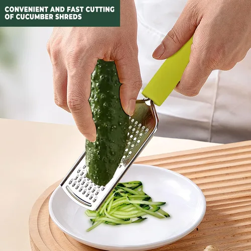 Miniatura 4 de Rallador de acero inoxidable; rallador de jengibre; rallador de especias; rallador de frutas; rallador de verduras; zanahoria, ajo, cebolla, nuez