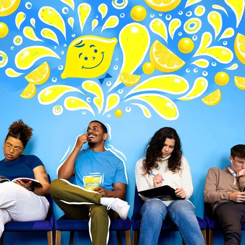 Miniatura 5 de Lemonhead Caramelo de limón duro, cítrico refrescante, bolsa resellable, 12 onzas