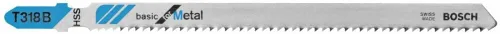 Miniatura 31 de Bosch T118BF 5 piezas de 3-5/8 Pulg. Hojas de sierra de calar con mango en T flexibles para metal