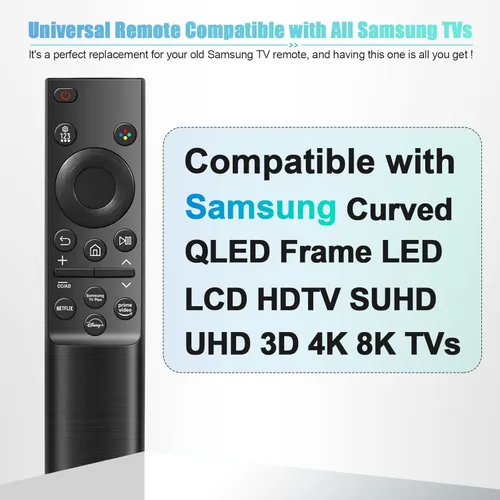 Miniatura 2 de Universal para Control Remoto de TV Samsung de Reemplazo, Compatible con Todos los Controles Remotos Samsung para Smart TV, Control Remoto Universal