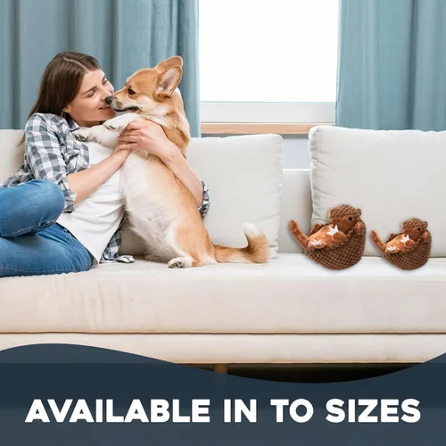Miniatura 7 de Flourish Pets - Juguete masticable multicapa 3 en 1 para perros activos No tóxico, sin BPA, exterior de tela suave de doble costura, juguetes
