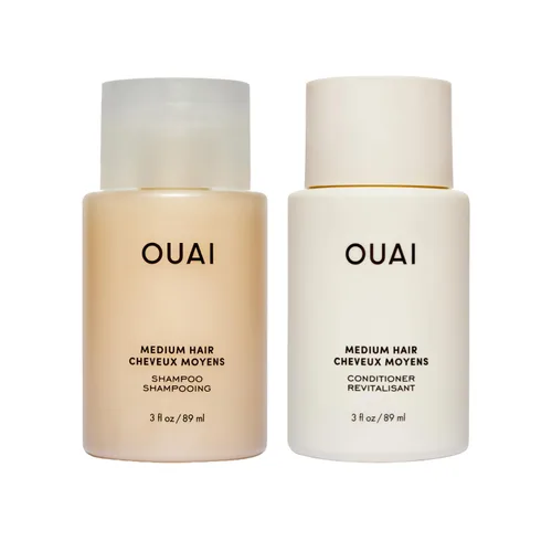 Miniatura 11 de OUAI Juego de champú y acondicionador para cabello normal - Champú y acondicionador sin sulfatos para mujeres y hombres - Elaborado con queratina