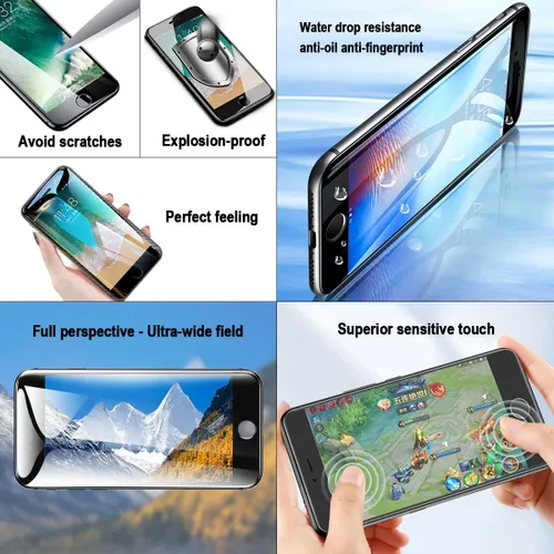 Miniatura 6 de EFAITHFIX para iPhone 7 Plus reemplazo de pantalla LCD negra de 5.5 pulgadas, conjunto de marco de visualización LCD, pantalla táctil 3D