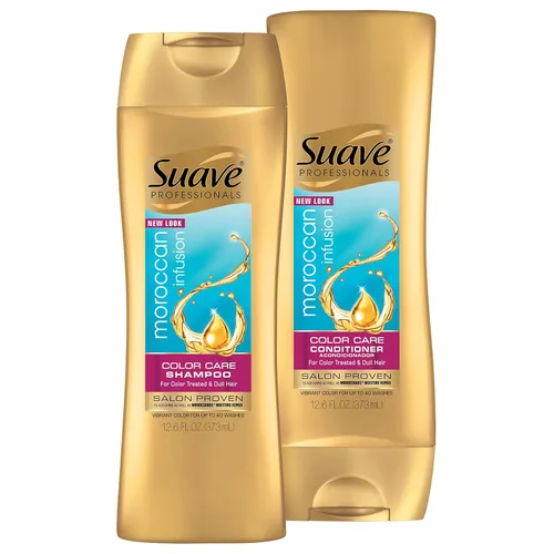 Miniatura 4 de Suave Professionals Acondicionador para el cuidado del color, infusión marroquí, 12.6 oz