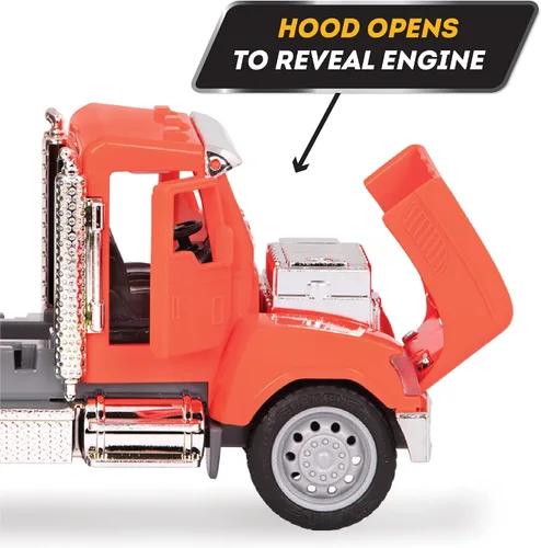 Miniatura 8 de DRIVEN by Battat Camión volquete micro - Camión volquete de juguete con luces, sonidos y piezas móviles para niños de 3 años en adelante