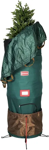 Bolsa de almacenamiento vertical para árboles: bolsa de almacenamiento para árbol de Navidad de 9 pies, sostiene tus árboles artificiales de hasta 9