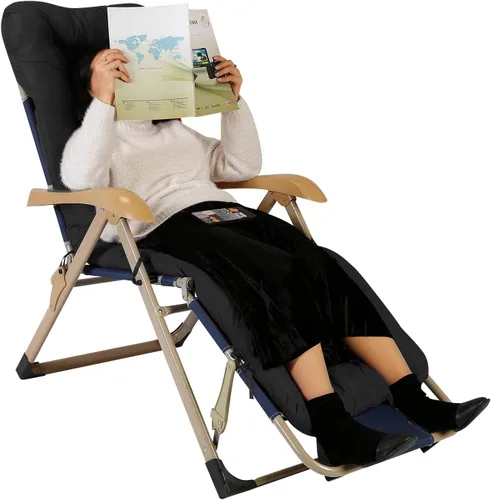 Miniatura 2 de Moclever Cojín para silla de gravedad cero de 67 x 22 x 4 pulgadas, cojín reclinable grueso para interiores y exteriores, cojín suave para tumbona