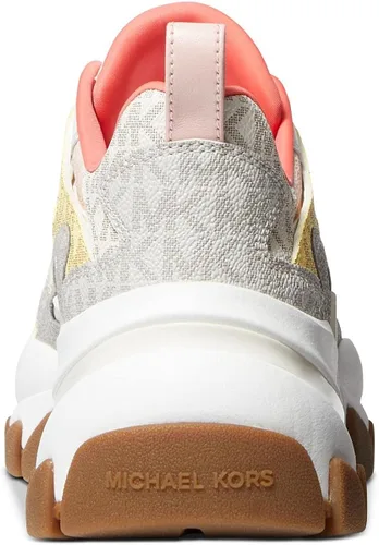 Miniatura 3 de Michael Kors Nick - Tenis deportivos de cuero con cordones para mujer