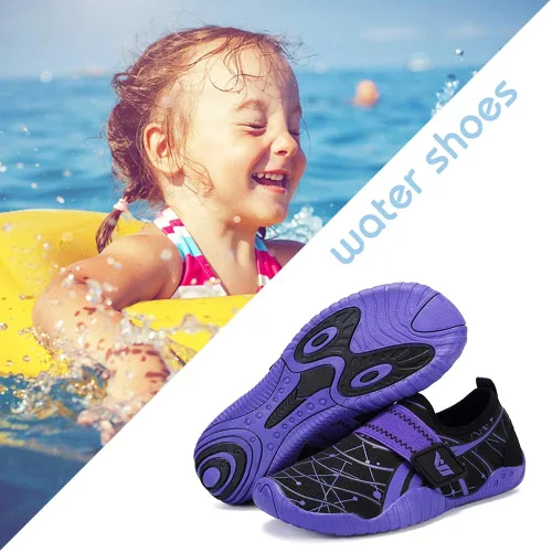 Miniatura 7 de CIOR Zapatos de agua ligeros para niños y niñas, tenis acuáticos para la playa (niños pequeñosniños grandes)