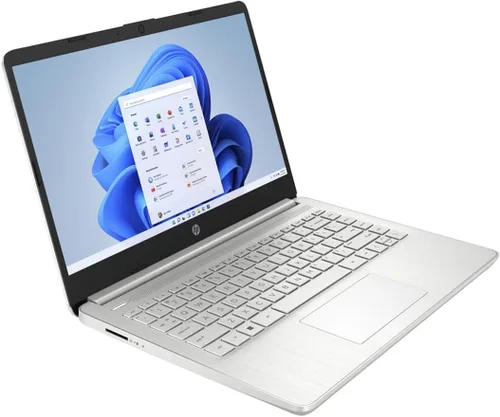 Miniatura 3 de Laptop HP de 14" HD con pantalla táctil, Windows 11, procesador Intel Celeron de doble núcleo hasta 2.60 GHz, 4 GB de RAM, 64 GB SSD, cámara web
