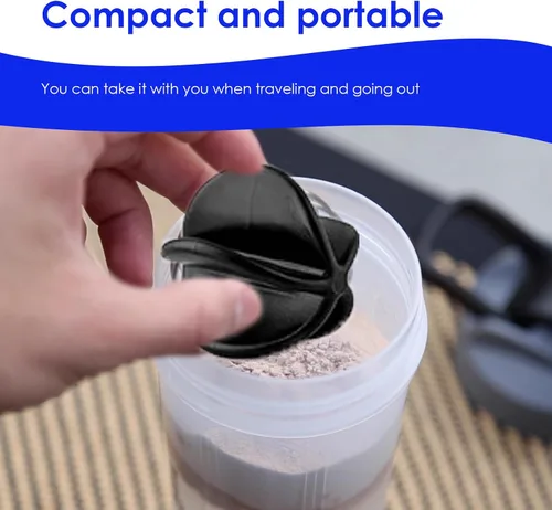 Miniatura 3 de Hydro2Go Bolas de mezcla de plástico para botellas de bebidas deportivas, mezclador de proteínas, mezcladores de botellas Better Than Wire