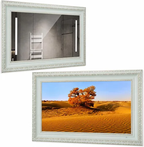 Miniatura 13 de Soulaca 22 pulgadas IP65 impermeable baño Smart Mirror TV webOS Smart TV con control de voz incorporado Wi-Fi Bluetooth ATSC DTV sintonizador ideal