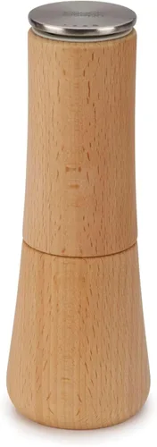 Joseph Joseph 20191 Milltop Madera Molinillo de cocina sin derrames para sal, Madera Beech Wood