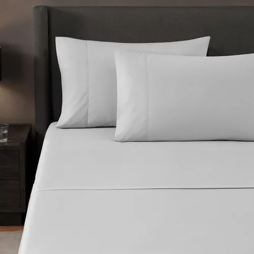Miniatura 16 de Pure Parima Ultra percal Hotel Collection - Juego de sábanas de 100% algodón egipcio certificado, tamaño individual XL, color hueso