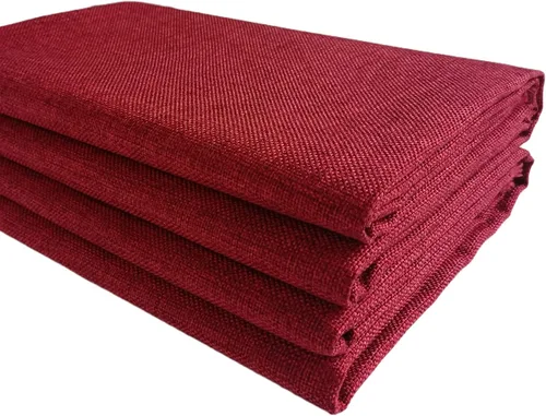 Miniatura 13 de TinaKim Tela de tapicería de lona, material de tela tipo lino sintético, para reparación de asientos de silla de sofá (beige 3, 2 yardas