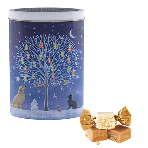 Miniatura 28 de Gardiners of Scotland Lata de Fudge Artesanal 250g (8.82 oz), Fudge de Vainilla Thank You Dogs