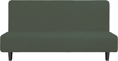 Miniatura 59 de Easy-Going - Funda elástica para futón, cubierta para sofá cama sin brazos, protector de muebles sin reposabrazos con parte inferior elástica