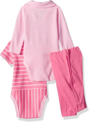 Miniatura 2 de Hanes Ultimate Baby - Conjunto de pantalones con cremallera y manga corta y larga
