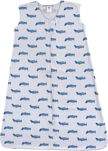 Miniatura 4 de Hudson Baby Saco de dormir unisex BabyCotton sin mangas, saco de dormir, manta Bosque