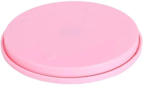 Miniatura 8 de 2 mini tocadiscos para tartas de 5.5 pulgadas, soporte giratorio de 360 grados, base giratoria de postre para pasteles para decoración de cupcakes