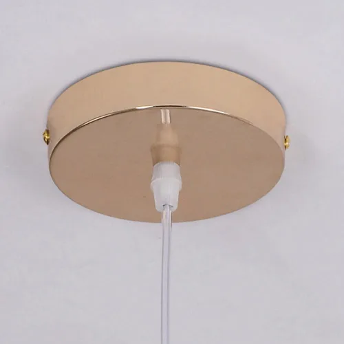 Miniatura 5 de Paquete de 2 luces colgantes de isla de cocina, moderna y creativa en forma de hoja de vidrio, lámpara colgante de cúpula de metal y cable ajustable