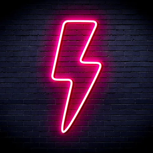 Miniatura 16 de ADVPRO Rayo Rayo Estándar Flex Silicona LED Neon Sign - Azul - st16s42-fnu0002-b