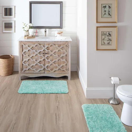 Miniatura 11 de Mohawk Home Alfombra de baño lavable a máquina, marrón oscuro, 1 pies 11 pulgadas x 3 pies 3 pulgadas, perfecta para tu baño