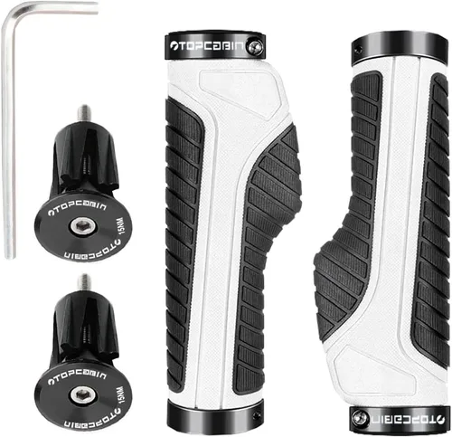 Miniatura 9 de Puños ergonómicos de manubrio de bicicleta, de Topcabin, con amplia superficie de agarre