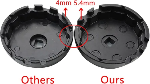 Miniatura 4 de Llave de filtro de aceite Herramienta para quitar filtro de aceite para Prius Lexus Toyota Scion se adapta a Prius V/Corolla/Matrix, CT200h, Scion