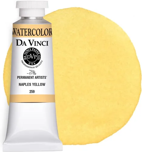 Miniatura 81 de DA VINCI PAINTS Pintura de acuarela para artista profesional, Gamboge (tono), 0.5 fl oz