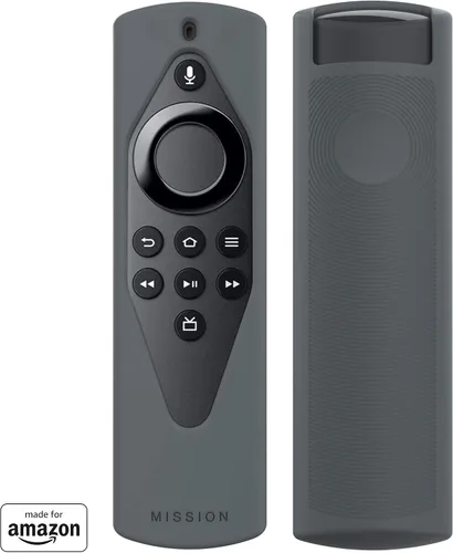 Miniatura 7 de Funda hecha para Amazon Remote Cover Case, para Alexa Voice Remote Lite Negro