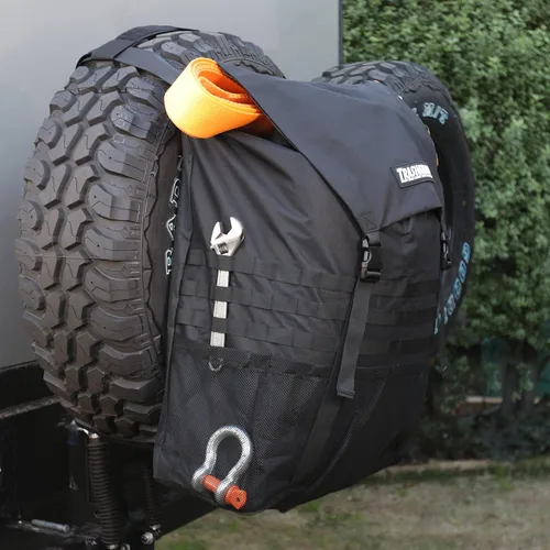 Miniatura 5 de Bolsa de basura Trasharoo Spare Tire, Negro