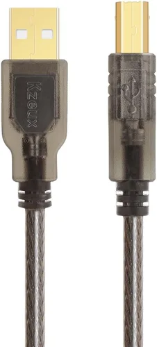 Miniatura 7 de Cable de impresora USB de 15 pies de alta velocidad USB 2.0 A macho a B macho cable para HP, Canon, Epson, Dell, Samsung, etc
