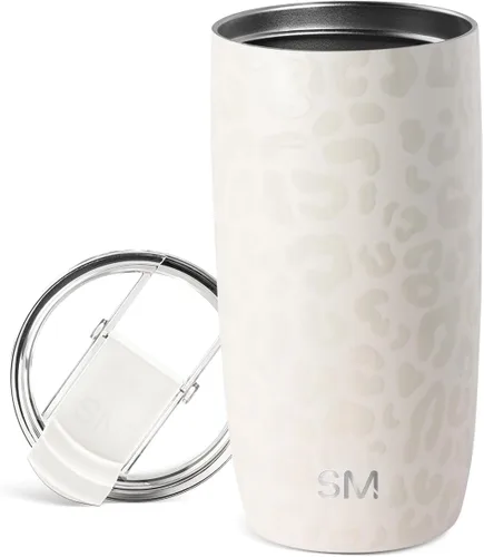 Simple Modern Taza de Café de Viaje Tumbler con Tapa Abatible | Reutilizable Aislada de Acero Inoxidable Taza de Café Frío Cold Brew Café Helado