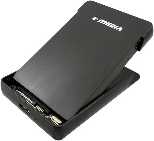 Miniatura 3 de X-MEDIA XM-EN2279U3 - Unidad de disco duro SATA USB 3.0 sin herramientas de 2.5 pulgadas, carcasa externa para HDD SATA y SSD de 0.276 in / 0.374
