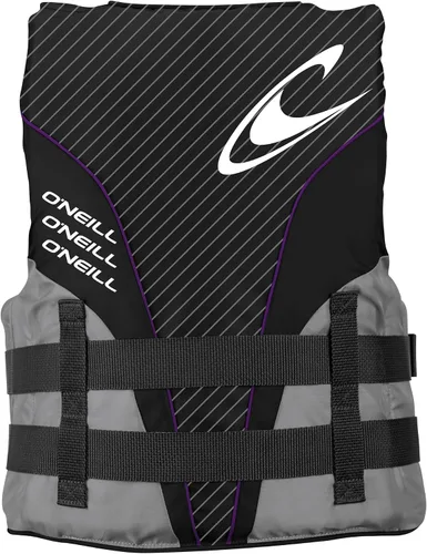 Miniatura 2 de O'Neill Chaleco salvavidas SuperLite USCG para mujer Negro/humo/negro: ultra violeta