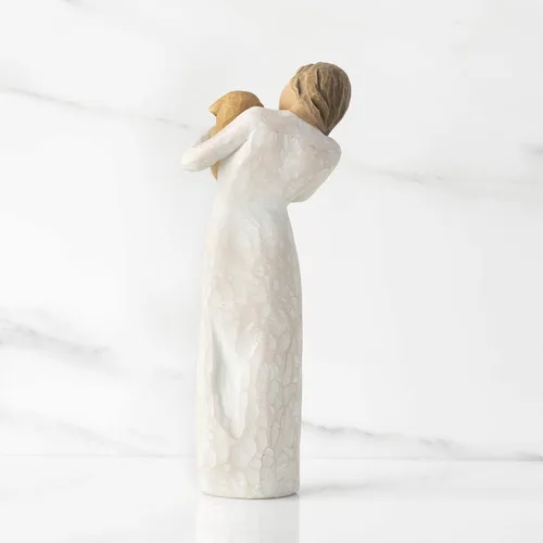 Miniatura 3 de Willow Tree Adorable You (perro dorado), Una amistad alegre, expresa la relación con un perro de compañía muy querido, figura esculpida pintada a