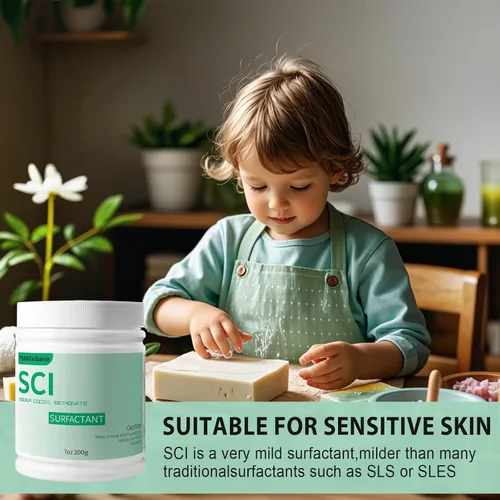 Miniatura 5 de Cocoil isetionato de sodio de 7 onzas, polvo de isetionato de coco de sodio (SCI), burbujas increíbles, suave con la piel, biodegradable, adecuado