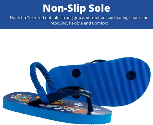 Miniatura 4 de Nickelodeon Sandalias de agua para niños y niñas - Paw Patrol Blues Clues Baby Shark - Sandalias de playa de verano para niños pequeños de secado