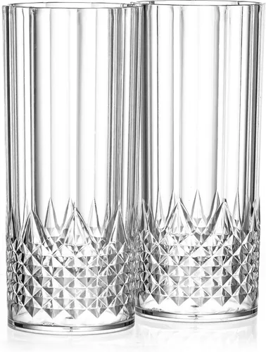 Miniatura 6 de Laura Stein Paquete de 4 vasos desechables estilo cristal