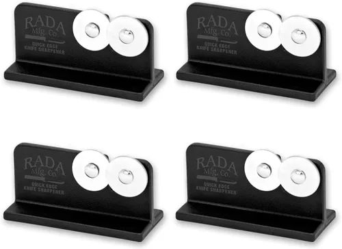 Miniatura 9 de Afilador de cuchillos Rada Quick Edge (R119), 3.5"x2", ruedas de acero inoxidable, fabricado en Estados Unidos
