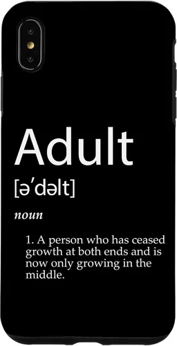 Miniatura 11 de Funny Adult Definition Joke for Parents Dad Mom Adults Case for iPhone XR