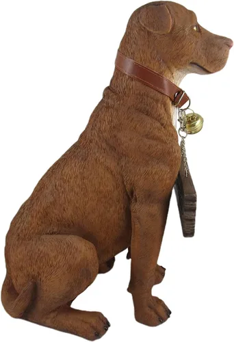 Miniatura 2 de DWK Letrero de Bienvenida para Perros del Porche Delantero para Exteriores Estatua Decorativa Lindo Letrero de Bienvenida de Perro para Porche