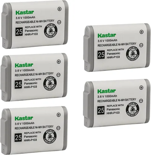 Miniatura 4 de Kastar Paquete de 1 batería de repuesto HHR-P103 para Panasonic KXTGA230S KX-TGA230W KXTGA230W KX-TGA2352 KXTGA2352 KX-TGA271 KXTGA271 KX-TGA271A