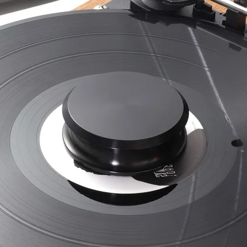 Miniatura 5 de Estabilizador de peso de registro por FEMELI, abrazaderas de peso para tocadiscos de bajo perfil para ajustarse debajo de la cubierta antipolvo
