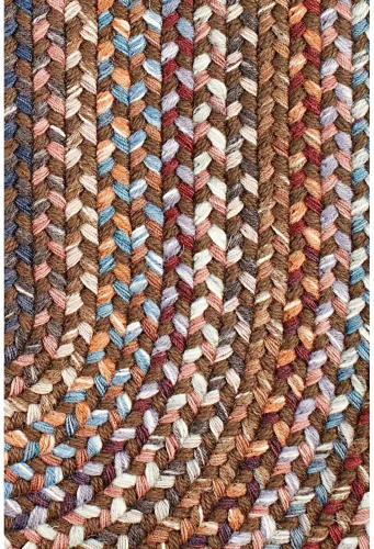 Miniatura 10 de Tapete reversible de lana, texturizado, grueso, trenzado. , Lana, Walnut Nuez
