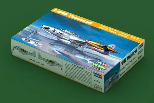 Miniatura 2 de Hobby Boss Kit de construcción de modelo de avión Thunderjet F-84G