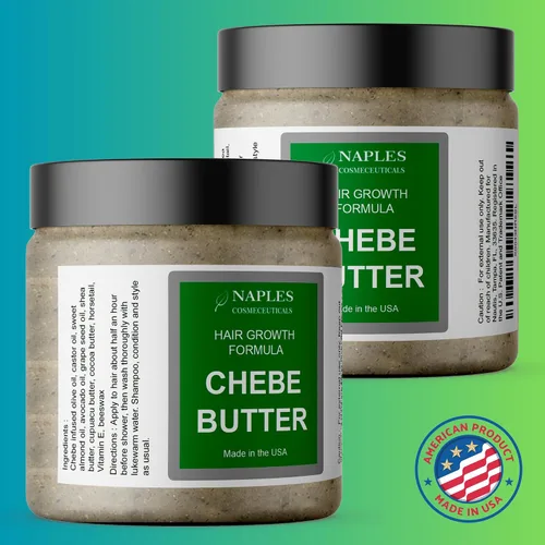 Miniatura 7 de Chebe - Mantequilla para el cabello con polvo Chebe acondicionador para el crecimiento del cabello, suero natural, fortalecimiento para todo