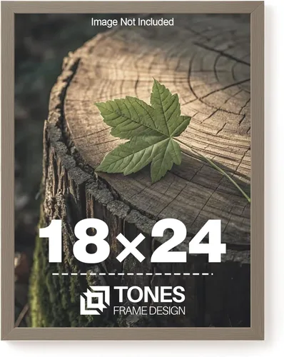 Miniatura 37 de TONES FRAME DESIGN Juego de 2 portarretratos de 5 x 7 pulgadas con acabado de chapa de madera maciza de roble de 5 x 7 pulgadas con paspartú de 4 x